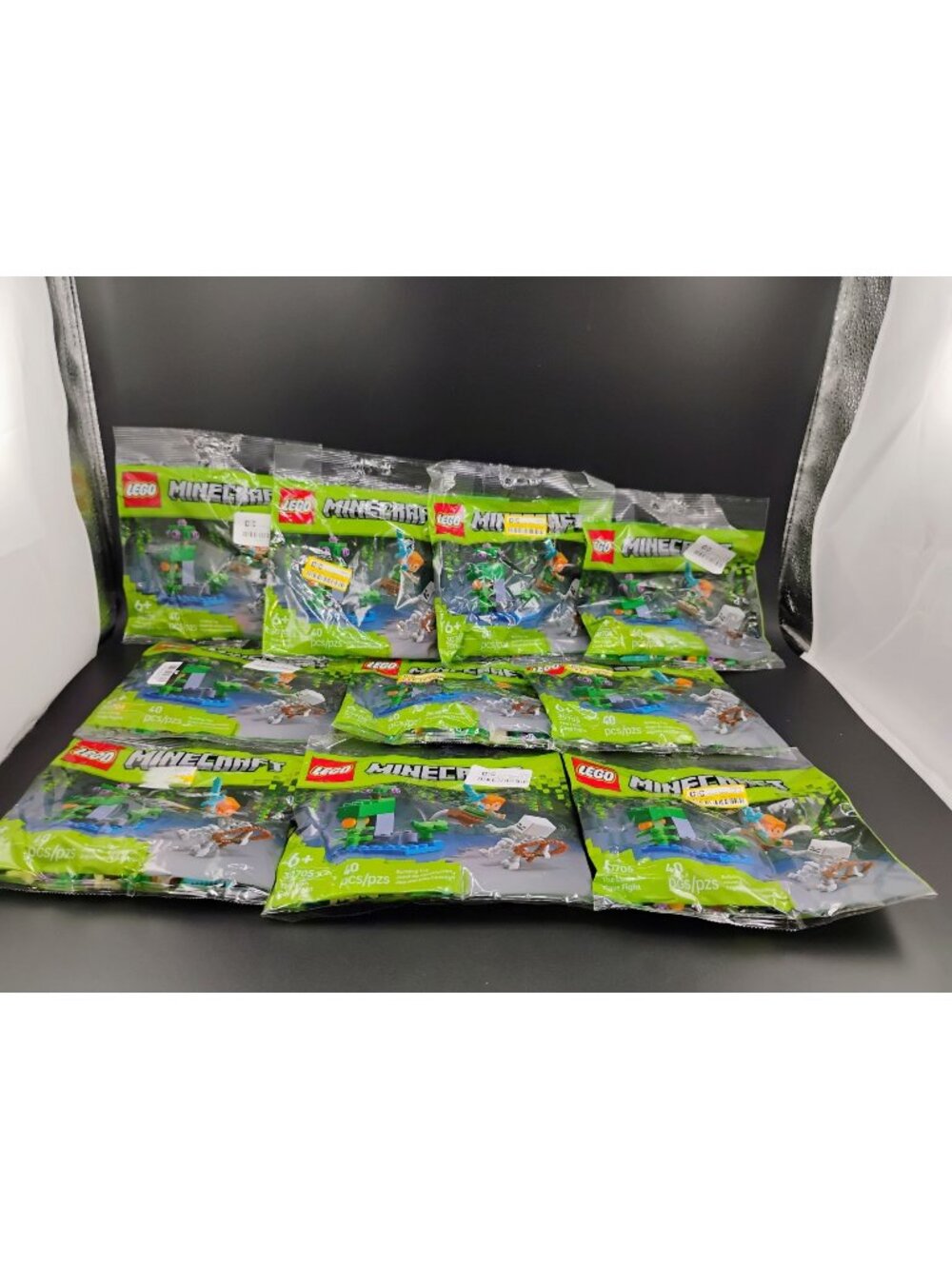 LEGO Minecraft The Lush Cave Fight Polybag Building Toy 30705 10 packs